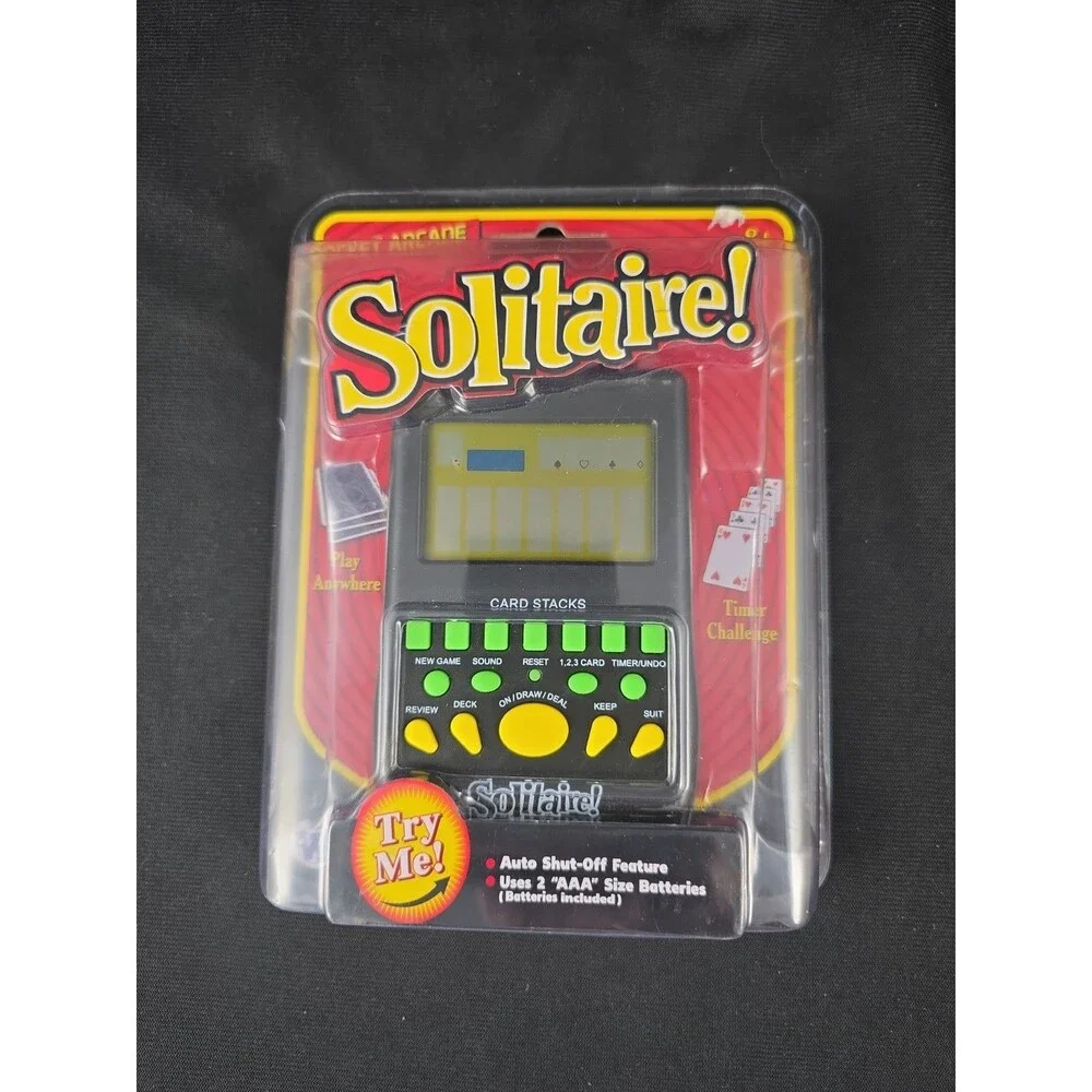 Westminster Pocket Arcade Solitaire Handheld Electronic Game Brand New Sealed